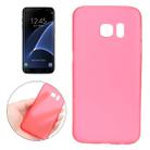 For Galaxy S7 Edge / G935 0.3mm Ultrathin Translucent Color PP Protective Cover Case (Red) - 1