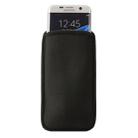 Neoprene Cell Phone Bag for Galaxy S9 / S8 / S7 Edge / G935 & S6 Edge / G925, Size:9.0*16.5cm(Black) - 1