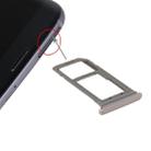 For Galaxy S7 Edge / G935 SIM Card Tray and Micro SD Card Tray  (Rose Gold) - 1