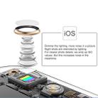 RK17 Mini and Portable Live Show Beauty Artifact 3 Levels of Brightness Warm and White Light Fill Light with 9 LED Light, For iPhone, Galaxy, Huawei, Xiaomi, LG, HTC and Other Smart Phones(Black) - 6