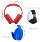 OVLENG BT-608 Bluetooth Wireless Stereo Music Headset with Mic, For iPhone, Samsung, Huawei, Xiaomi, HTC and Other Smartphones, All Audio Devices(Red) - 5