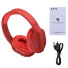 OVLENG BT-608 Bluetooth Wireless Stereo Music Headset with Mic, For iPhone, Samsung, Huawei, Xiaomi, HTC and Other Smartphones, All Audio Devices(Red) - 7