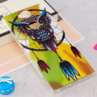For Sony Xperia XA2 Noctilucent Windbell Owl Pattern TPU Soft Back Case Protective Cover - 1