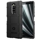 Full Coverage Shockproof TPU Case for Sony Xperia XZ4 / Xperia 1(Black) - 1