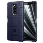 Full Coverage Shockproof TPU Case for Sony Xperia XZ4 / Xperia 1(Blue) - 1