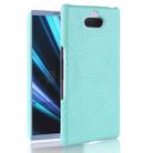 Shockproof Crocodile Texture PC + PU Case for Sony Xperia 10 (Green) - 1