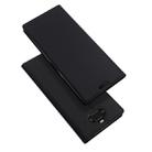 DUX DUCIS Skin Pro Series Horizontal Flip PU + TPU Leather Case for Sony Xperia 10, with Holder & Card Slots(Black) - 1