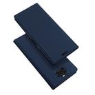 DUX DUCIS Skin Pro Series Horizontal Flip PU + TPU Leather Case for Sony Xperia 10, with Holder & Card Slots(Blue) - 1