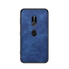 PINWUYO Shockproof Waterproof Full Coverage PC + TPU + Skin Protective Case for Sony Xperia XZ3 (Blue) - 1