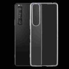 For Sony Xperia 1 III 0.75mm Ultra-thin Transparent TPU Soft Protective Case (Transparent) - 1