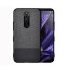 Shockproof Splicing PU + Cloth Protective Case for Sony Xperia 1 (Black) - 1