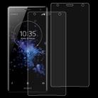 2 PCS 0.26mm 9H 2.5D Tempered Glass Film for Sony Xperia XZ2 Premium - 1