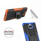 Tire Texture TPU+PC Shockproof Case for Sony Xperia XA3, with Holder (Black) - 7