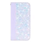 Crocodile Texture Glitter Powder Horizontal Flip Leather Case for Sony Xperia L3, with Card Slots & Holder (White) - 2