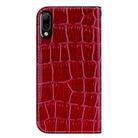 Crocodile Texture Glitter Powder Horizontal Flip Leather Case for Sony Xperia L3, with Card Slots & Holder (Wine Red) - 3