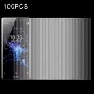 100 PCS for Sony Xperia XZ2 0.3mm 9H Surface Hardness 3D Explosion-proof Tempered Glass Screen Film - 1