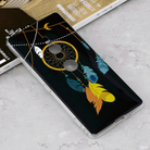 Luminous Feather Wind Chime Pattern Shockproof TPU Protective Case for Sony Xperia XZ3 - 1