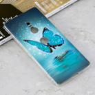 Luminous Butterfly Pattern Shockproof TPU Protective Case for Sony Xperia XZ3 - 2