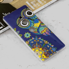 Luminous Blue Owl Pattern Shockproof TPU Protective Case for Sony Xperia XZ3 - 1