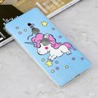 Luminous Star Unicorn Pattern Shockproof TPU Protective Case for Sony Xperia XZ3 - 2