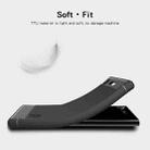 MOFI Brushed Texture Carbon Fiber Soft TPU Case for Sony Xperia XZ1 (Grey) - 3