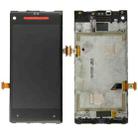 TFT LCD Screen for HTC 8X Digitizer Full Assembly with Frame (Red) - 1