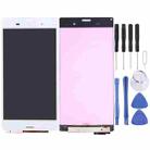 OEM LCD Screen for Sony Xperia Z3 with Digitizer Full Assembly(White) - 1