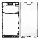 Front Bezel  for Sony Xperia Z5 (Single SIM Card Version) (Black) - 1