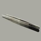 Gooi TS-11 Steel Straight Tweezers (Silver) - 2