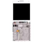 Original LCD Screen for BlackBerry Passport Q30 Digitizer Full Assembly with Frame(White) - 3