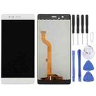 OEM LCD Screen For Huawei G9 Litewith Digitizer Full Assembly (White) - 1