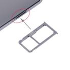For Huawei Mate 8 Nano SIM + Micro SD / Nano SIM Card Tray(Grey) - 1