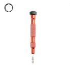 L-3801 For iPhone 6s Middle Plate Professional M2.5 Inner Hexagon Screwdriver Repair Tools(Red) - 1