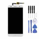 OEM LCD Screen for ZTE Blade V7 / BV0701 with Digitizer Full Assembly (White) - 1