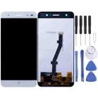 OEM LCD Screen for ZTE Blade V7 Lite with Digitizer Full Assembly (White) - 1