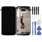 OEM LCD Screen for Alcatel One Touch Idol 3 4.7 LTE / 6039 Digitizer Full Assembly with Frame(Black) - 1