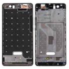 For Huawei P9 Lite Front Housing LCD Frame Bezel Plate(Black) - 1