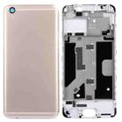 For OPPO R9 / F1 Plus Battery Back Cover + Front Housing LCD Frame Bezel Plate (Gold) - 1