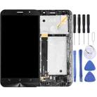 OEM LCD Screen for Asus Zenfone ZB551KL Go TV TD-LTE X013D X013DB Digitizer Full Assembly with Frame (Black) - 1