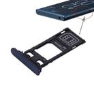 SIM Card Tray + Micro SD Card Tray for Sony Xperia XZ (Single SIM Version)(Dark Blue) - 1