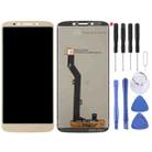 TFT LCD Screen for Motorola Moto E5 with Digitizer Full Assembly (Gold) - 1