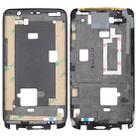 Front Housing LCD Frame Bezel Plate for HTC One X(Black) - 1