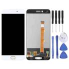 TFT LCD Screen for OPPO A77 with Digitizer Full Assembly(White) - 1