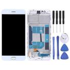 TFT LCD Screen for OPPO R11 Digitizer Full Assembly with Frame(White) - 1