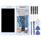 TFT LCD Screen for OPPO R7 Digitizer Full Assembly with Frame(White) - 1