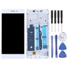 TFT LCD Screen for OPPO R7s Digitizer Full Assembly with Frame(White) - 1