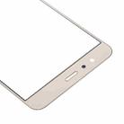 For Huawei P10 lite  10PCS Front Screen Outer Glass Lens (Gold) - 5