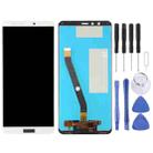 OEM LCD Screen for Huawei Enjoy 8 Plus / Y9 (2018) with Digitizer Full Assembly (White) - 1