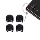 4 PCS for Sony Xperia Z5 Premium Front Bezel Edge(Black) - 1