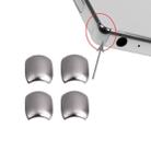 4 PCS for Sony Xperia Z5 Premium Front Bezel Edge(Silver) - 1